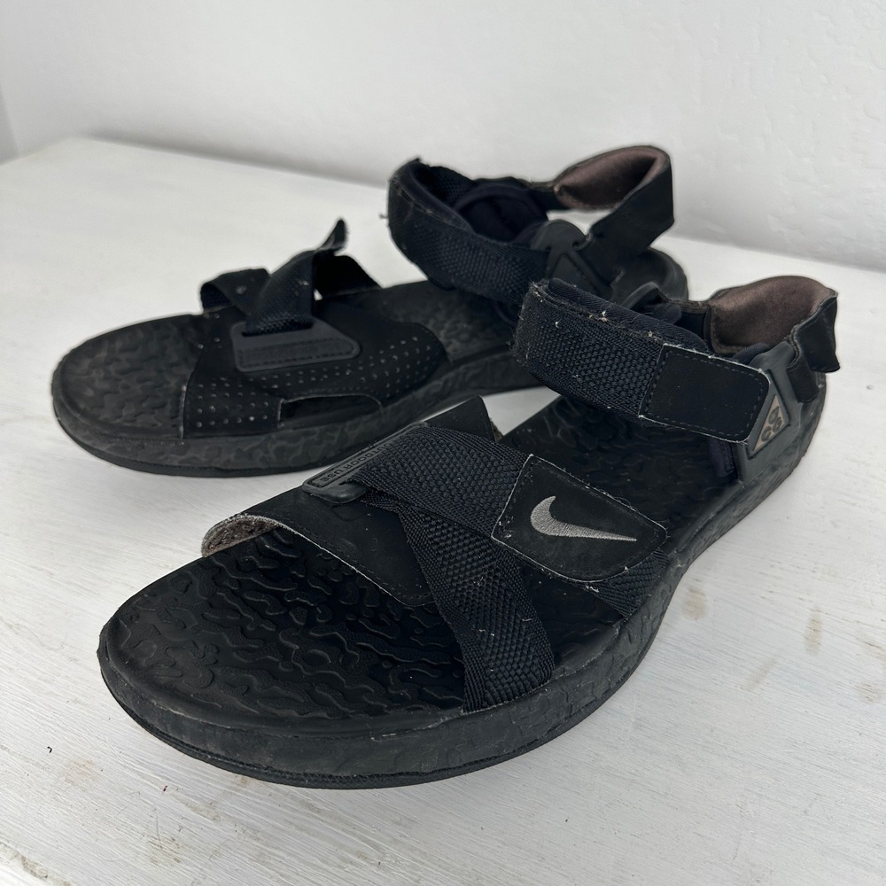 Nike Sandals Mens 11 Air Deschutz Black DC9093-001 ACG Outdoor Hiking